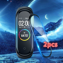 Load image into Gallery viewer, 3D Screen Film For Xiaomi Mi Band 5 Protector Soft Glass For Mi Band 4 Strap Screen Protection 1~2pcs Protective Smart Accessory
