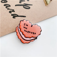 Load image into Gallery viewer, Hot sale new funny cartoon cute foldable mobile phone bracket finger ring bracket handle airbag bracket accessories for iPhone