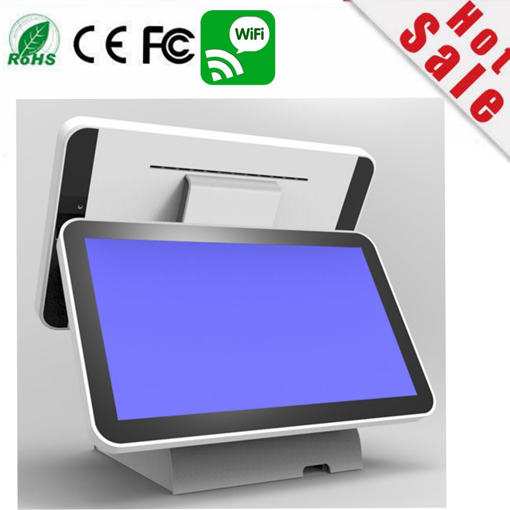 new stock  15.6 inch capacitance double sided touch Screen computer monitor windows pos systems all in one PC