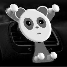 Load image into Gallery viewer, Holder For Phone In Car Mobile Gravity Air Vent Monut Smile Face Stand For iPhone 11 8 7 Plus Auto Support Stand Car Accessories
